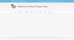 Desktop Screenshot of dragonboat.it